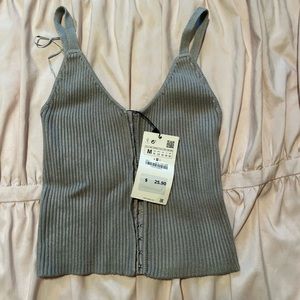 Zara Sage Corset Top